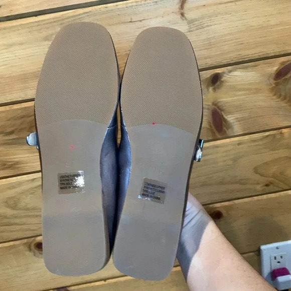 Anthropologie Metallic Flats - Picture 3 of 7